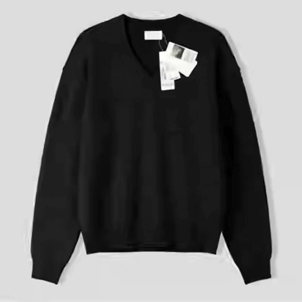 ネックシンプルベーシックカラーニット　998