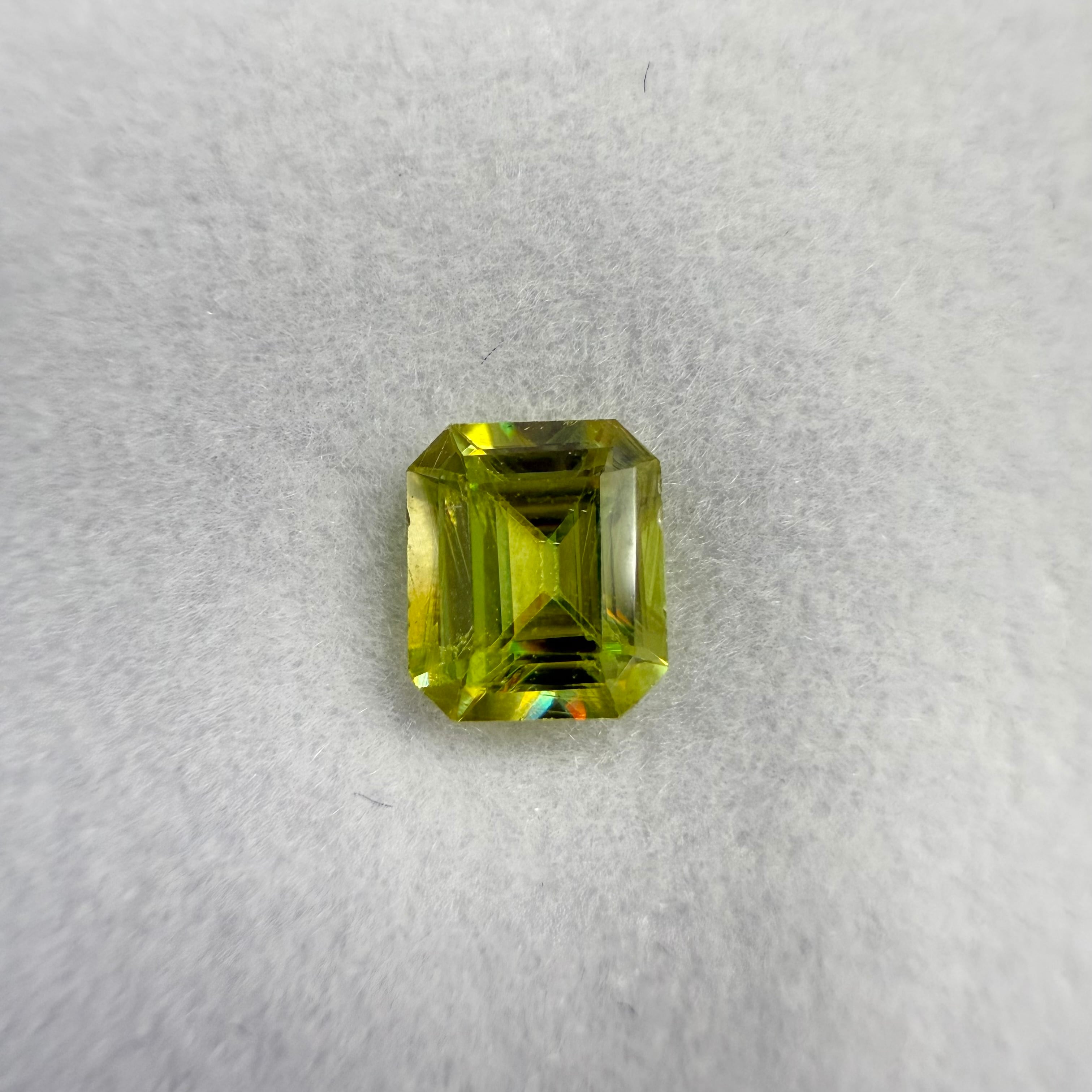 ナイジェリア産アクアマリン エメラルドカットルース 2ct 8.6mm*6.4mm