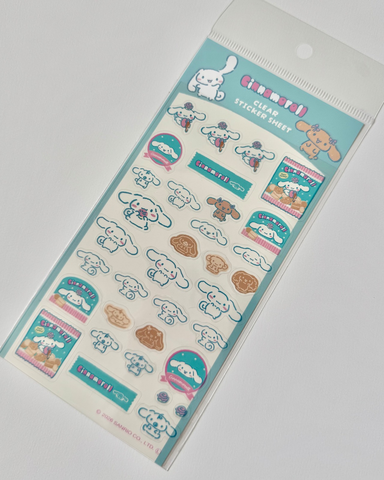 透明シールシート　おやつパーティー　サンリオ - 5