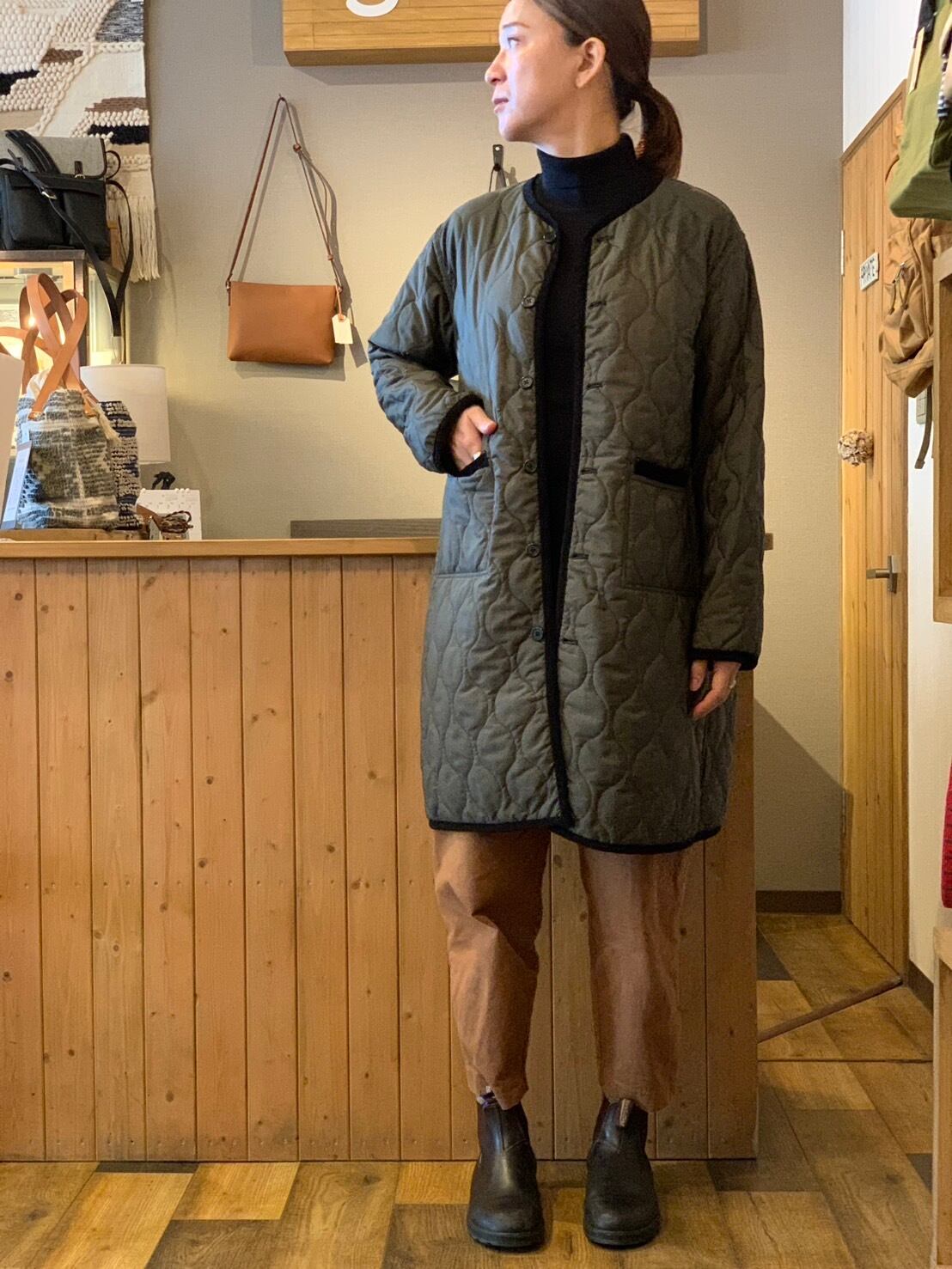 PONT DE CHALONS ポンデシャロン 洗えるキルティングリバーシブル