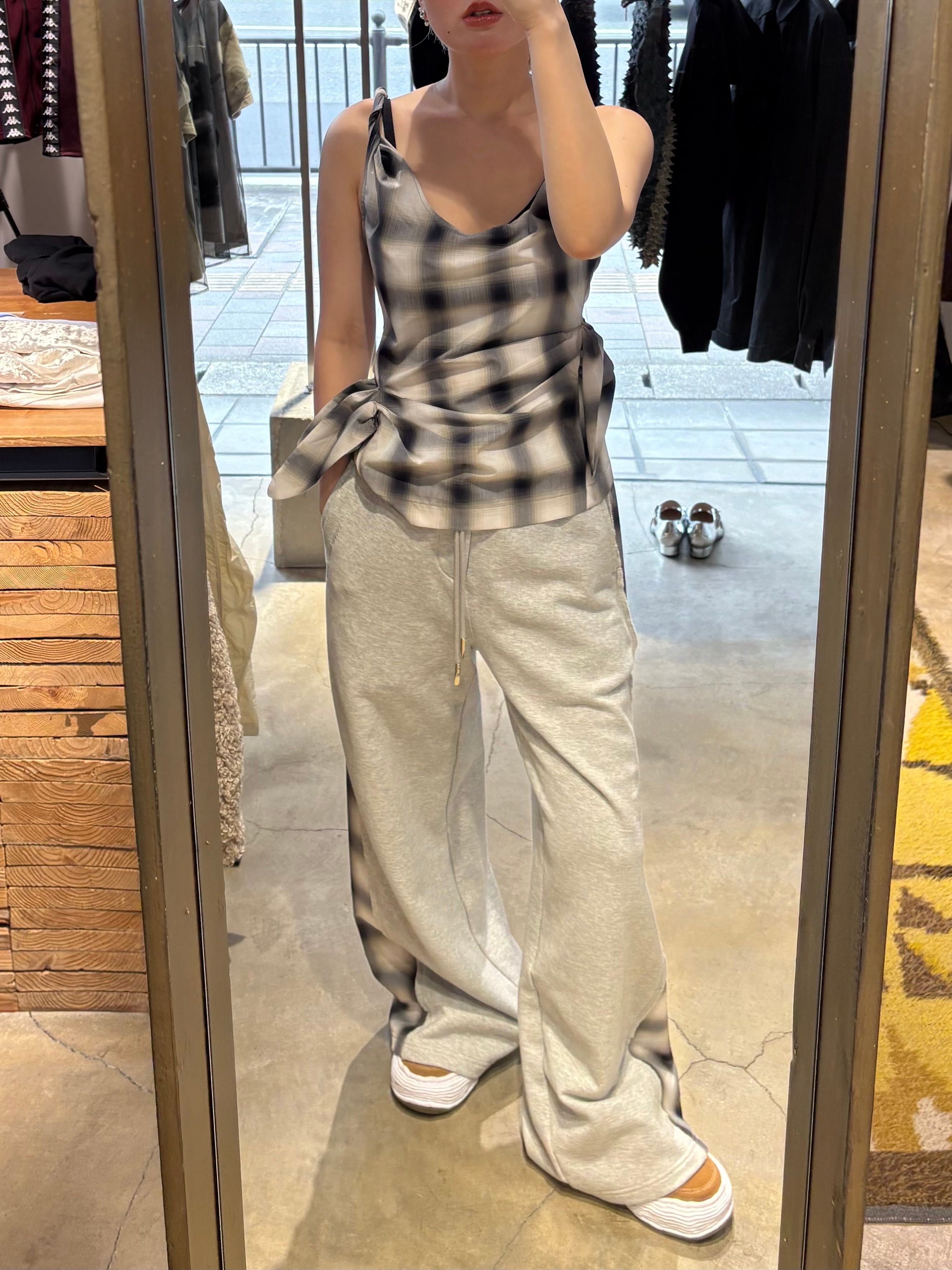 26SS】Feng Chen Wang フェンチェンワン / Knotted Strap Top