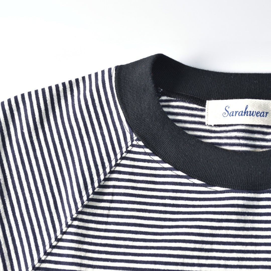 Sarahwear サラウエア ボーダーラグランTシャツ【Cecil】送料無料
