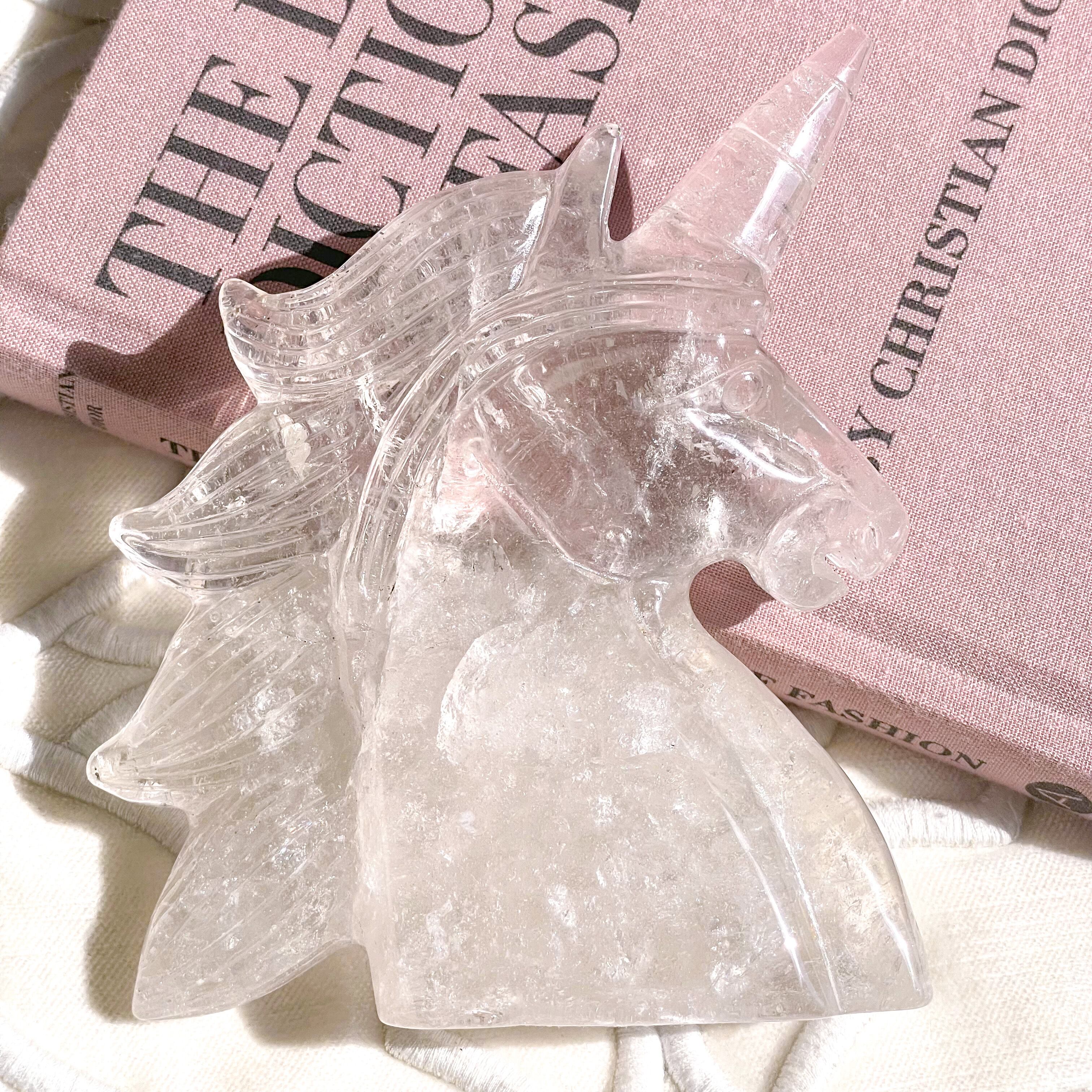 Clear Quartz Unicorn ✧ クリアクォーツ