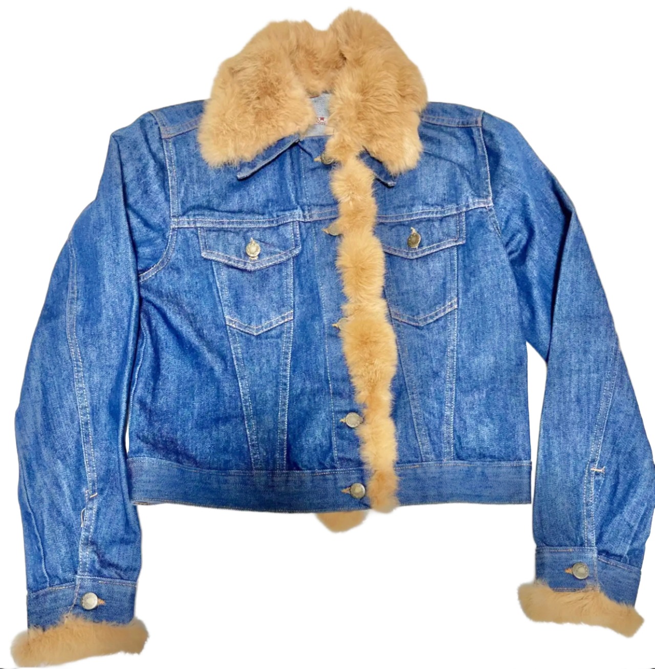 70s〜80s OXYHO デニムジャケット Gジャン ファー付き | 古着屋@King  