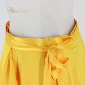 ダンス衣装 社交ダンス レディース レッスンウェア イエロー系 スカート 練習着 Fashionα ファッション アルファ 黄色 無地 山吹色 フリル フリルスカート 巻きスカート 巻き風 パーティー衣装 ラテンダンス フラメンコ 競技 ダンスレッスン 発表会 目立つ ブライトカラー カラースカート ボリューム ウエストひも レディース用 コーデ ステージ衣装 衣装 ステージ映え 黄色系 スカート単品 LL サイズ感 大人可愛い 動きやすい系 イエロー系ワンピース風 フレア フレアスカート スカート丈短め