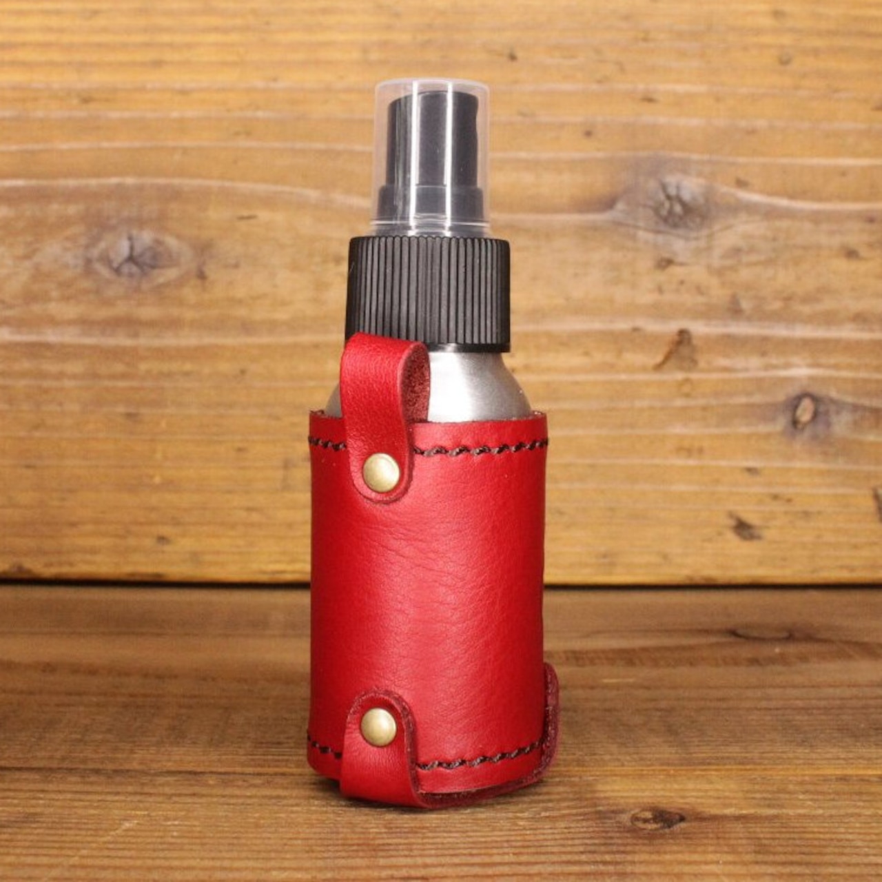 What will be will be スプレーボトル & レザー ホルダー セット ハンドメイド 本革 本皮 クラフト