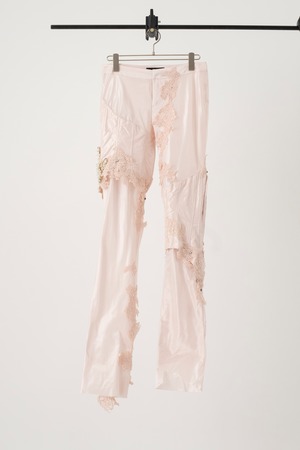 [Limited 1] Upcycled Wedding Trousers (pink)