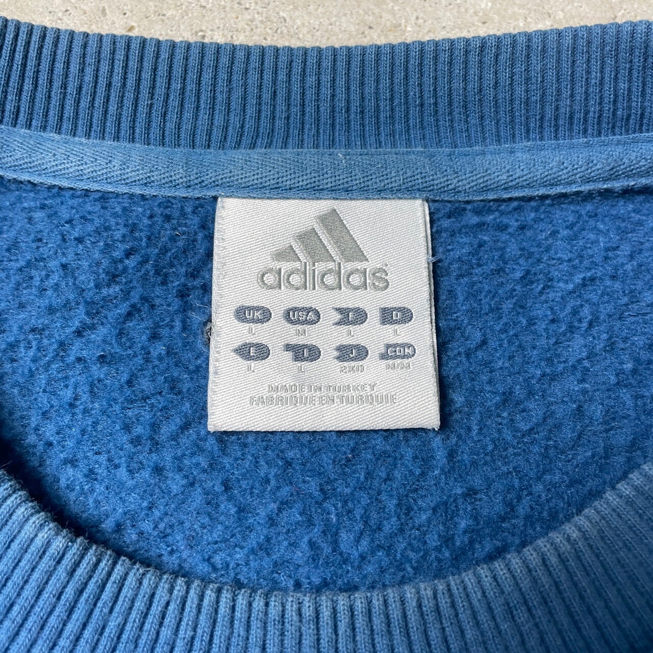 トルコ製 90年代 adidas アディダス スウェット トレーナー 