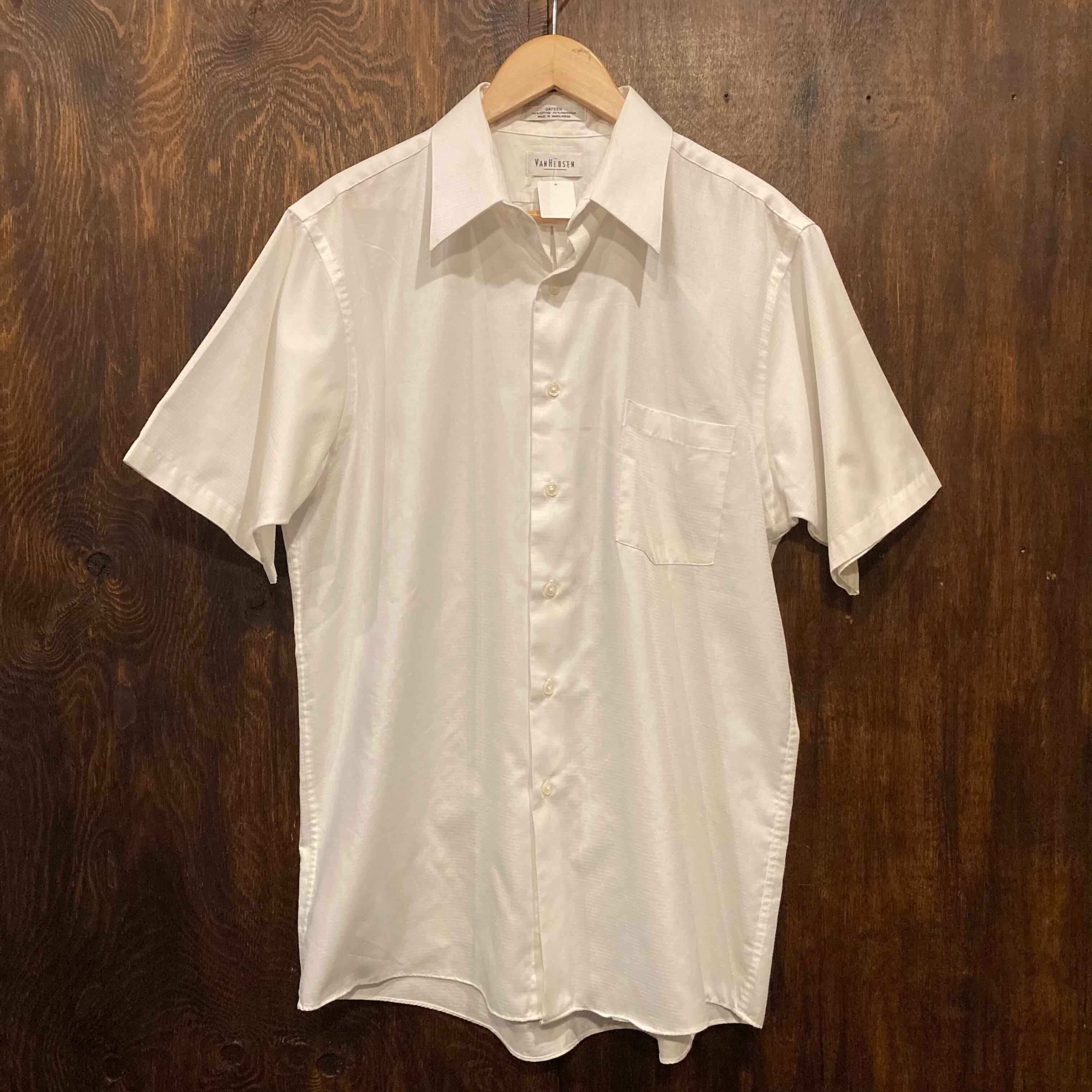 60s〜 ビンテージ オープンカラーシャツ 開襟シャツ USA ストライプ