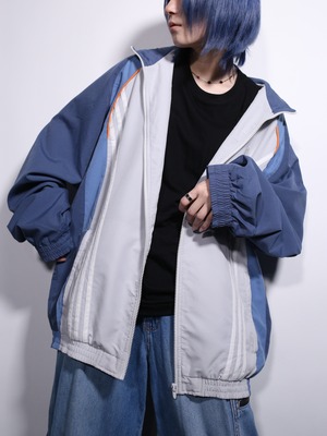 "adidas" good coloring loose silhouette track jacket