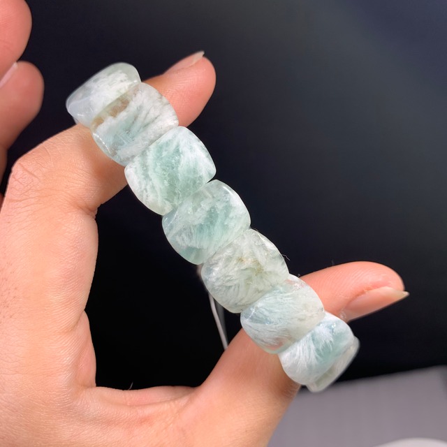 B118 エンジェルフローライト バングル