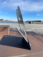 Arti e Mestieri  フォトフレーム（キャット）ブラック　猫　写真立て　黒猫  299-71