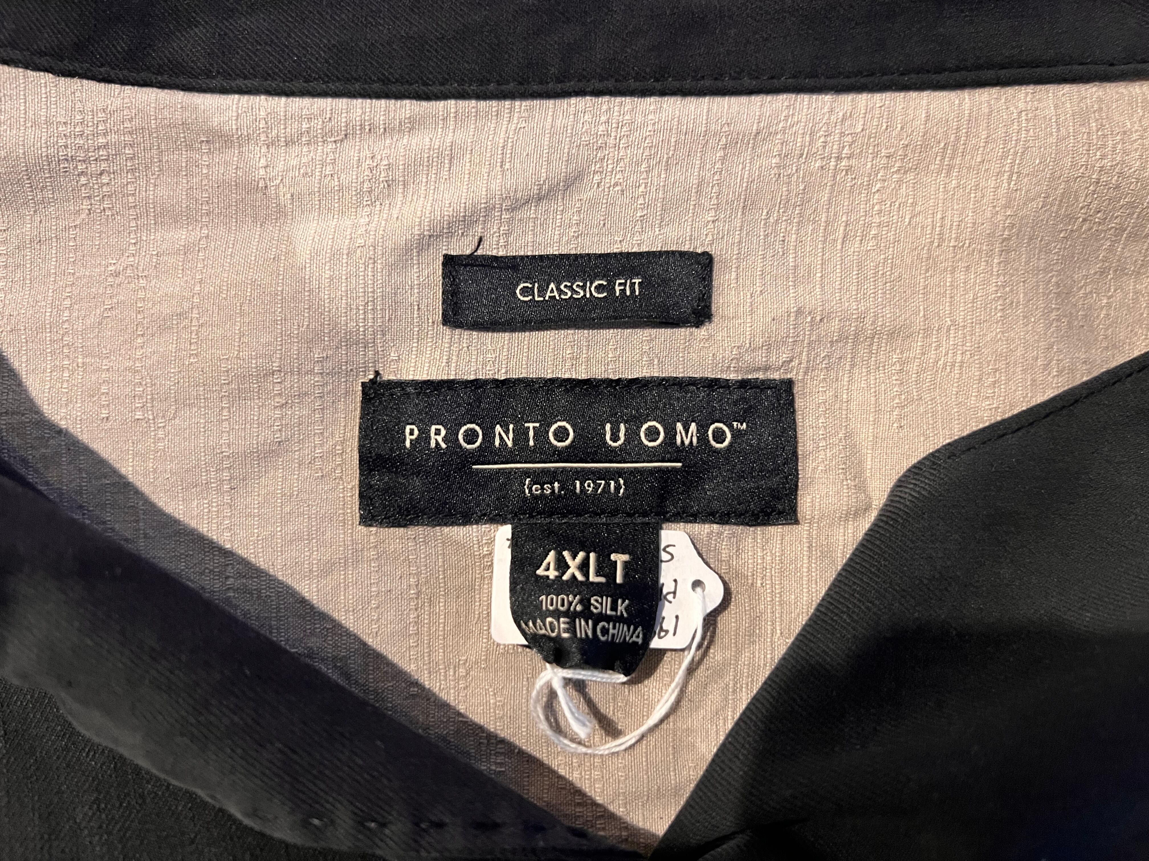 PRONTO-UOMO 無地 L/S shirt