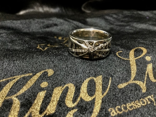 KING LIMO TRAP NET w/PAVE CZ RING 