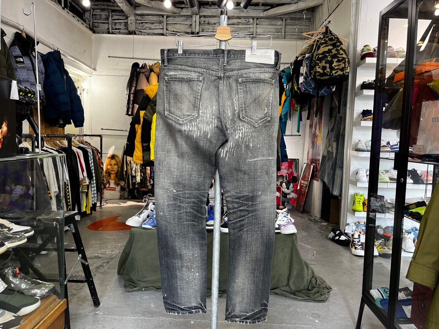 NEIGHBORHOOD SAVAGE DP NARROW C-PT DENIM BLACK XL 221XBNH-PTM09 