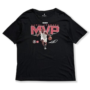 Kawhi Leonard 【Toronto Raptors】 2019 MVP Printed T-Shirt. Fanatics