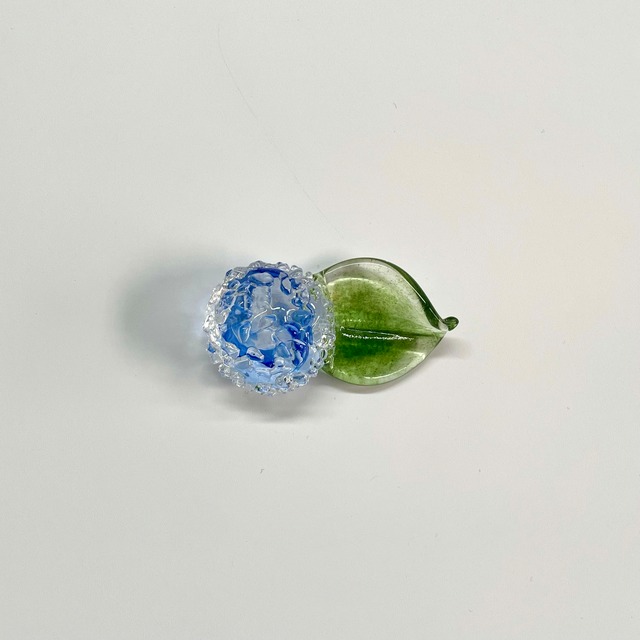 紫陽花（青）箸置き　伊藤ナツキ