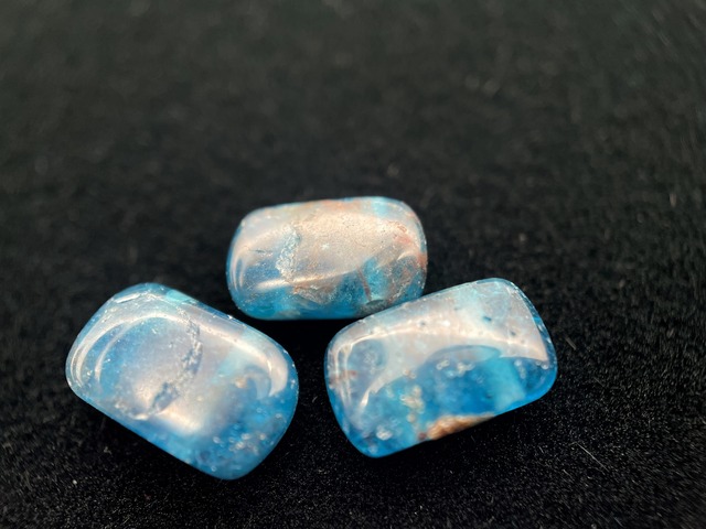 ハンドメイドバングルビーズ素材セット（アパタイト）