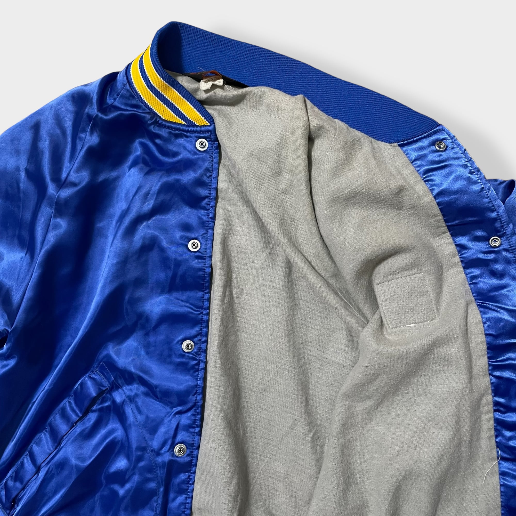 Dunbrooke】80s USA製 スタジャン ナイロンジャケット ブルゾン