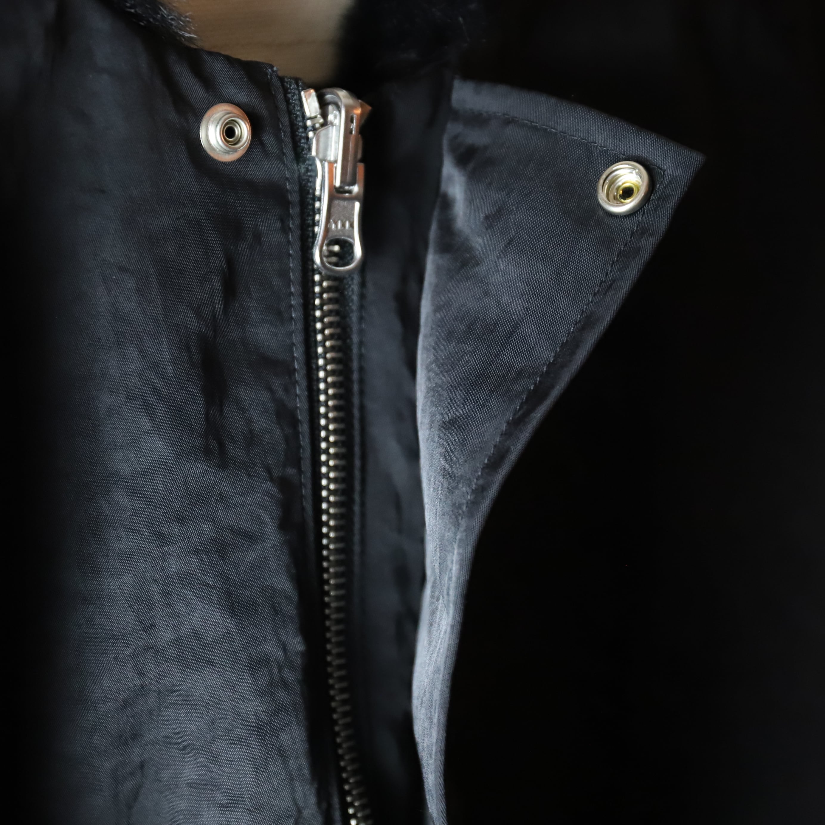 ALWEL / REVERSIBLE SLEEVELESS JACKET / BLACK | TIBETAN MARKET