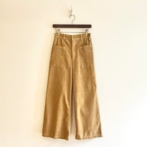 C30625【Ali】Corduroy Baggy Pants