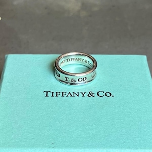 -Tiffany&Co.- 97's silver925 1837 ring