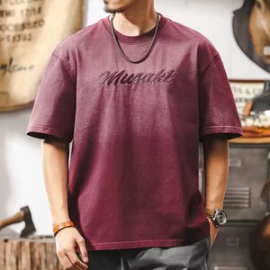 カジュアルレトログラデーション半袖Tシャツ 225512