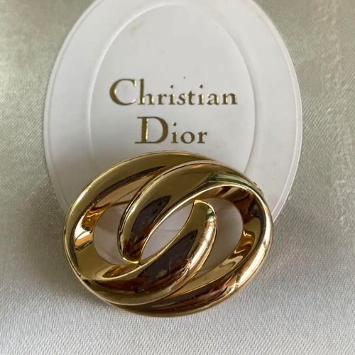Christian Dior GERMANY ゴールドブローチ
