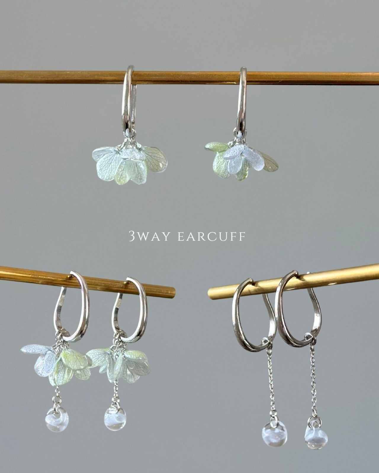 hydrangea 3way【blue】