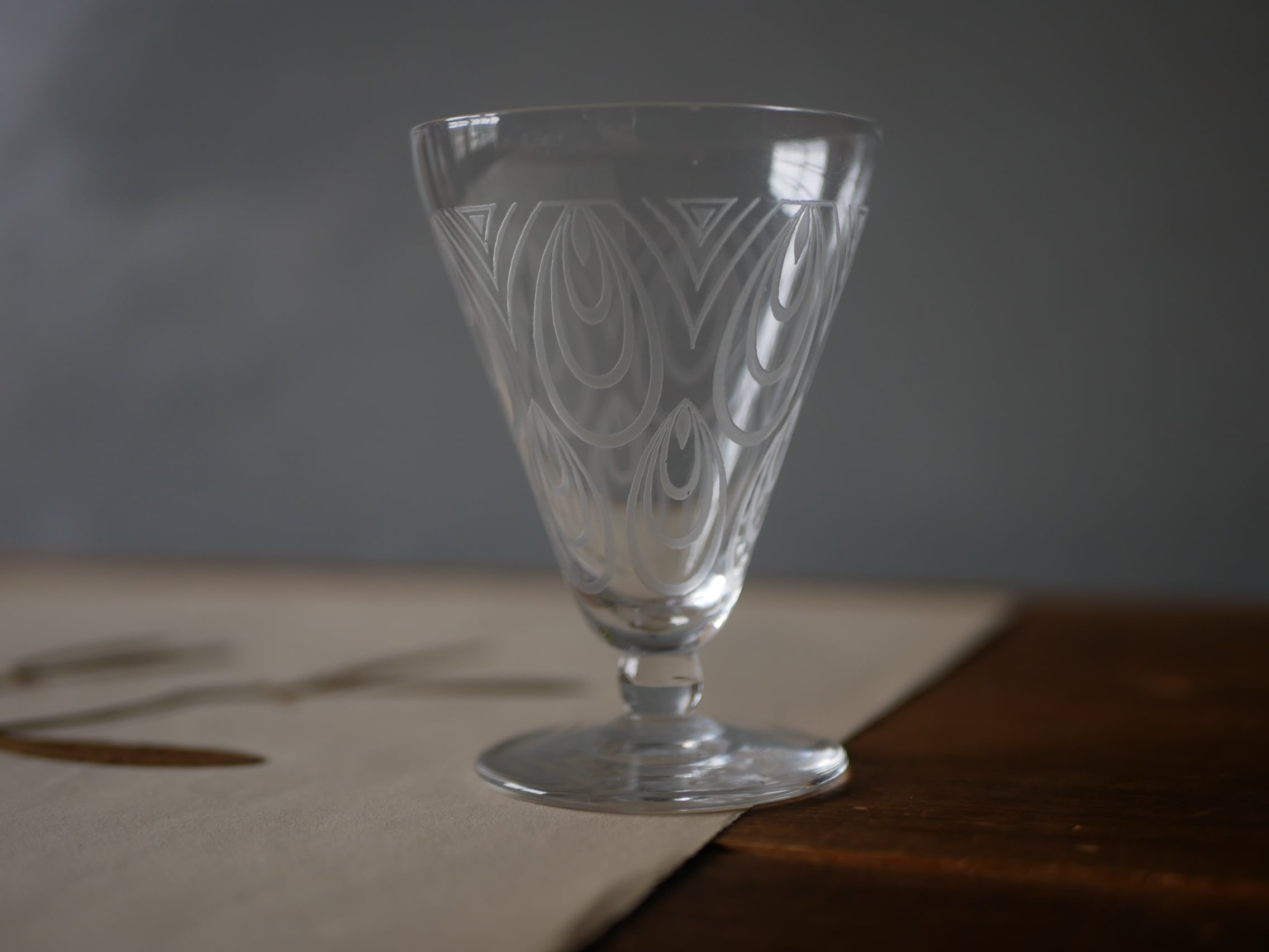 Saint Louis サンルイ リキュールグラス フランスアンティーク