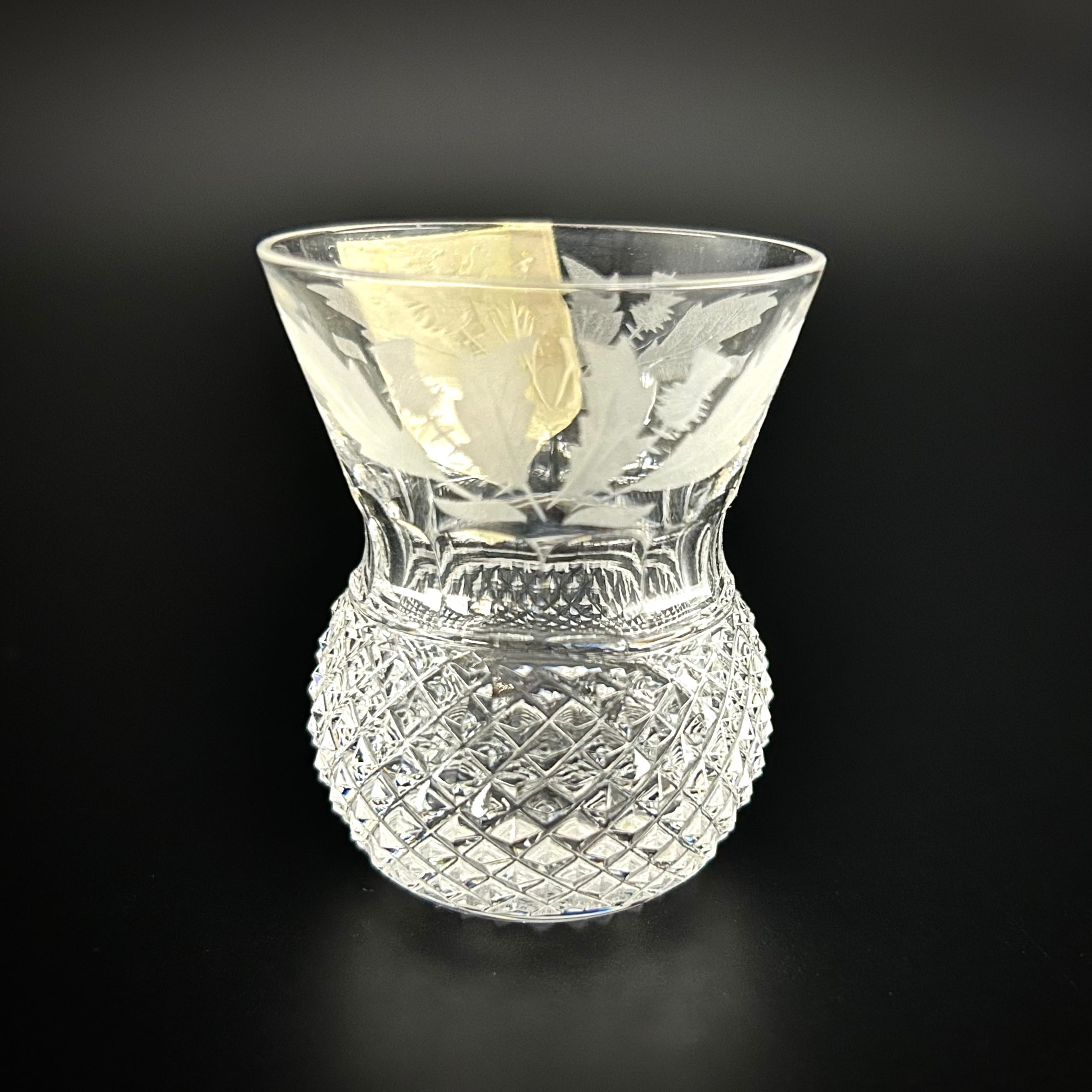 美品】【ラベル付き】エジンバラクリスタル 30ml シスルのショット