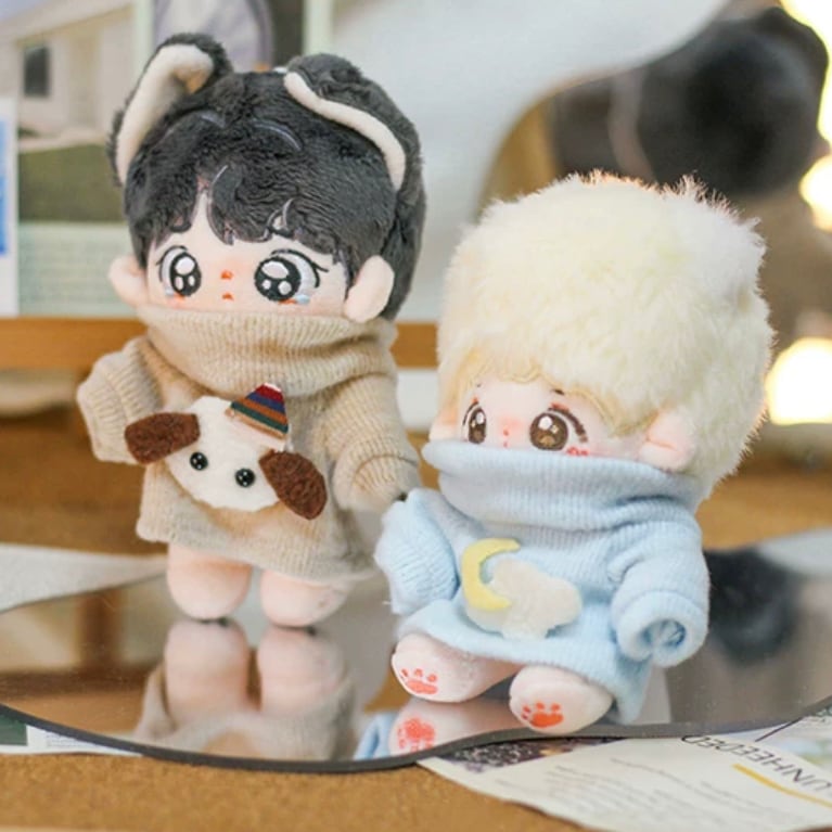 10cmハイクオリティな可愛い着せ替えぬいぐるみ♪ 2体セット 10cmぬいぐるみ用 ちびぬい 着せ替え服 ぬい服 コスチューム
