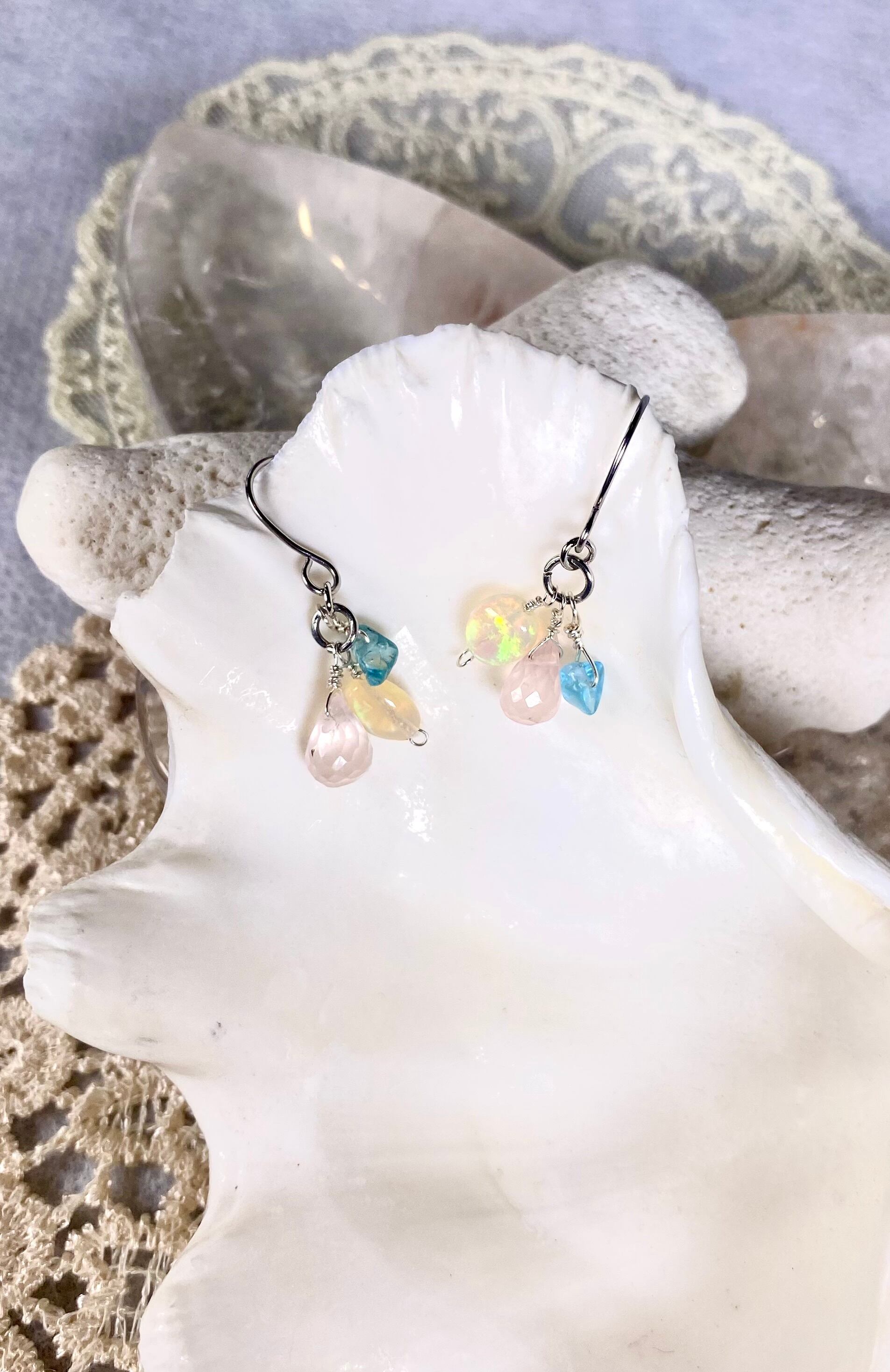 和風】藤の花のピアス（イヤリング）【着物】【浴衣】 | Pay ID