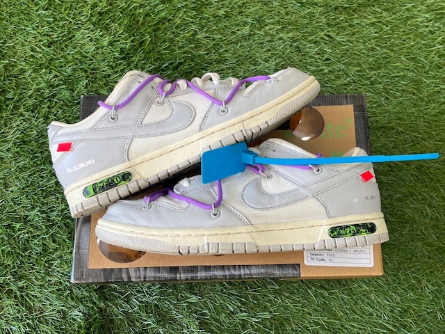 NIKE × OFF-WHITE DUNK LOW THE 50 COLLECTION 50 OF 47 DM1602-125 26.5cm 62547