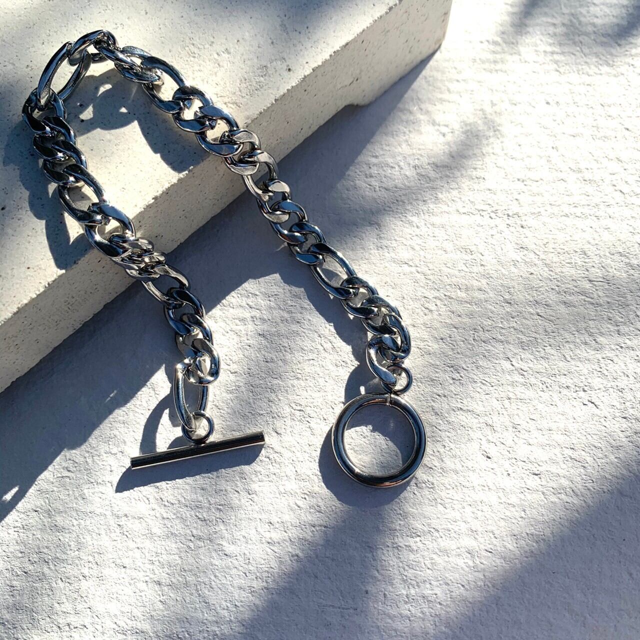 <stainless> Kihei Figaro/L bracelet