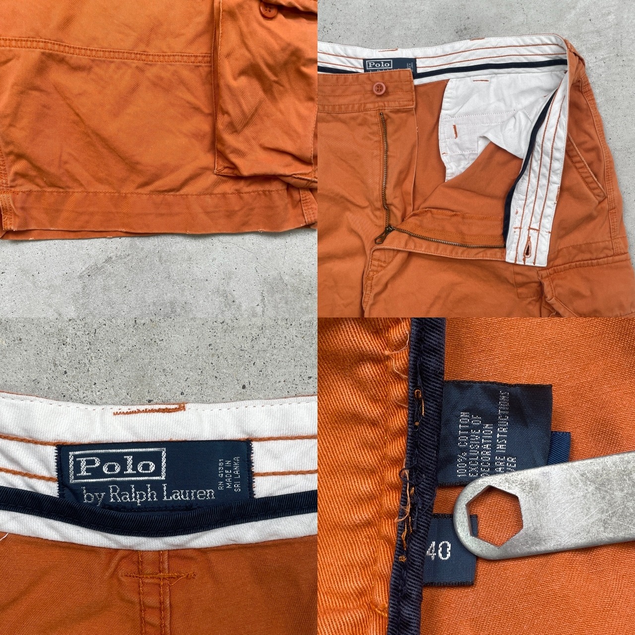 Polo by Ralph Lauren ポロバイラルフローレン チノカーゴショーツ 