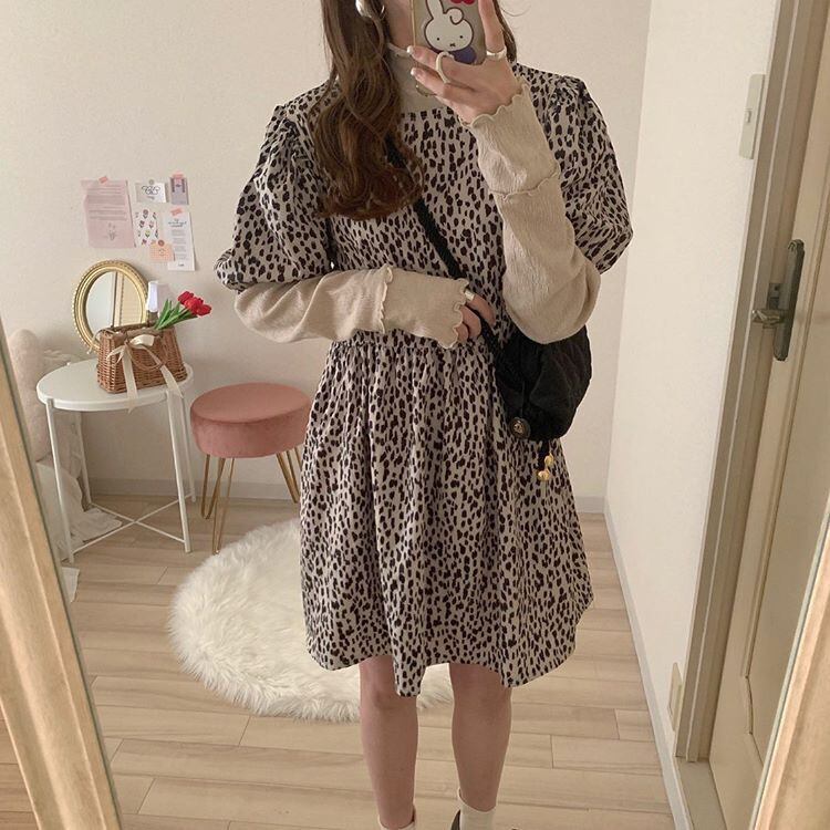 レオパードミニワンピース Tm0245 Teddymoon