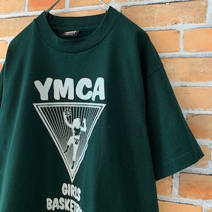 【FRUIT OF THE LOOM】 YMCA グッドカラー Tシャツ アメリカ古着