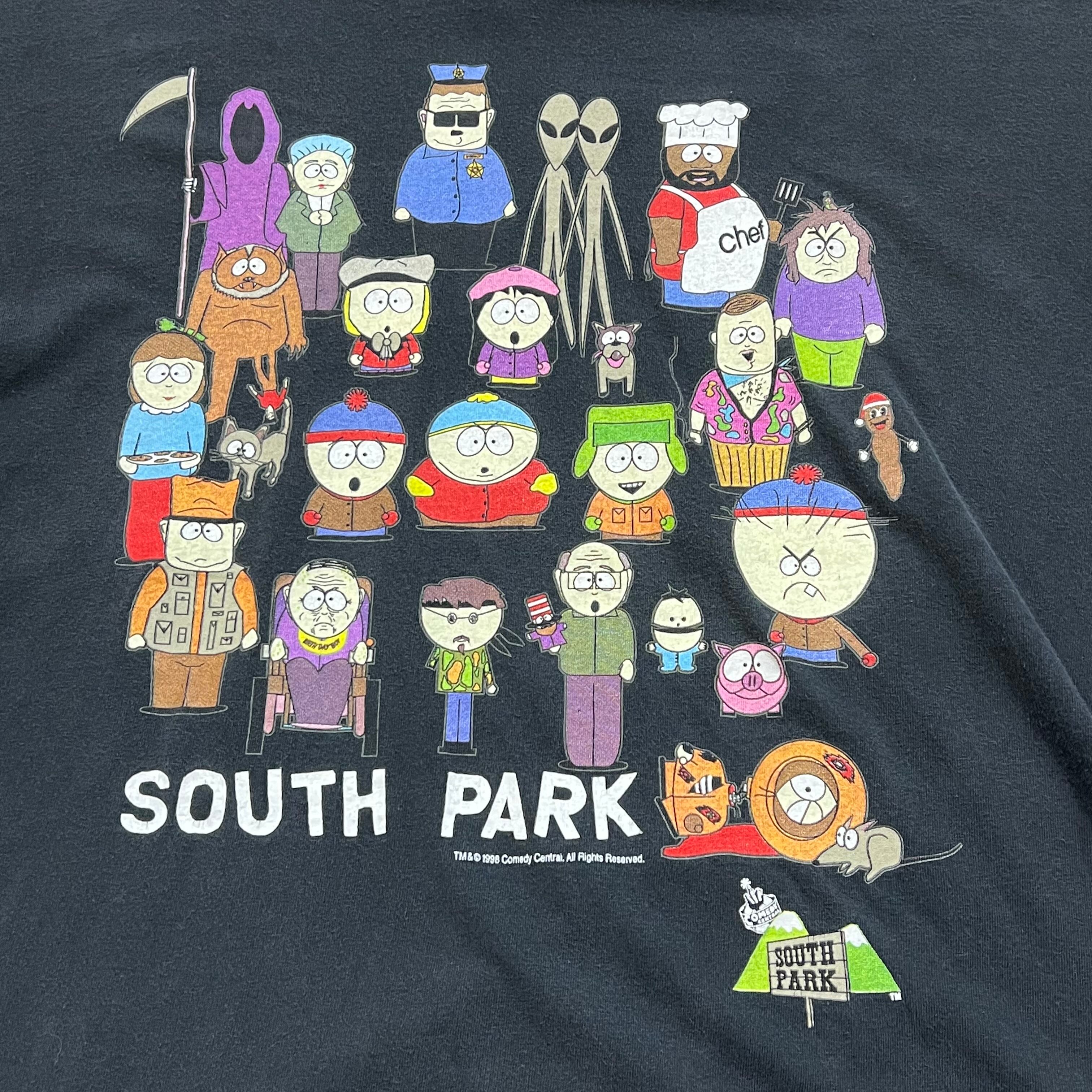 90年代 SOUTH PARK サウスパーク キャラクタープリントTシャツ メンズM ヴィンテージ /eaa350665