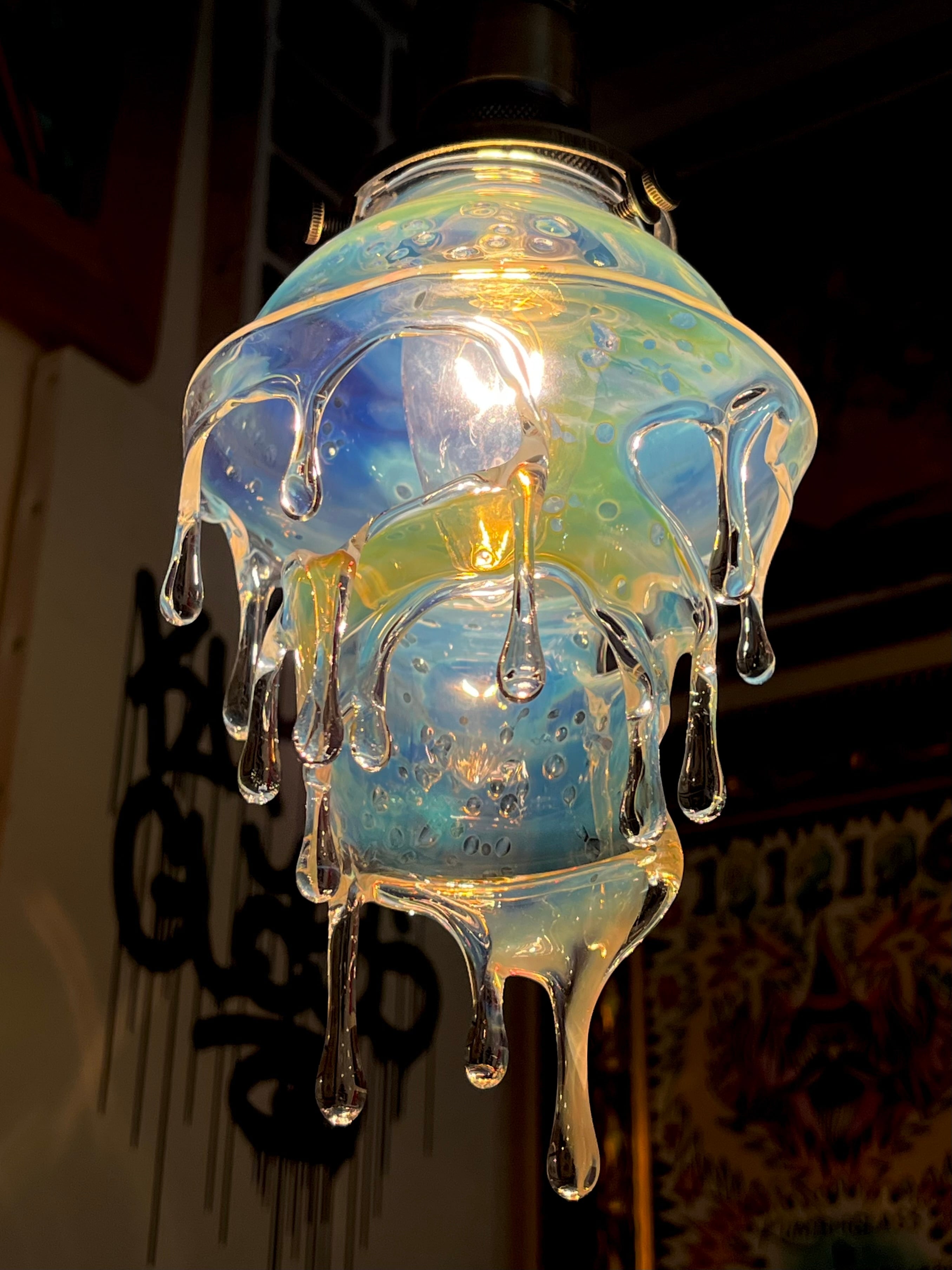 ❖Kumbhglassクンブグラスお香立てミニサイズ❖ガラスアートランプホルダー kumbhglass