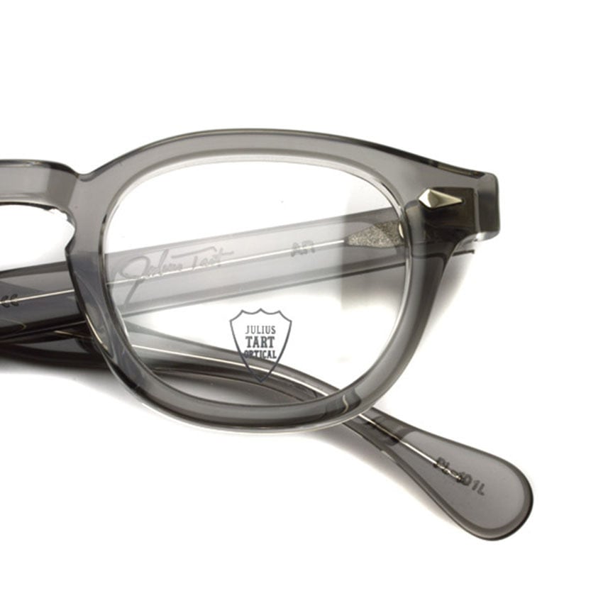 JULIUS TART OPTICAL / AR / ブリッジ:24ｍｍ / Grey Crystal2 グレークリスタル2 メガネフレーム 復刻