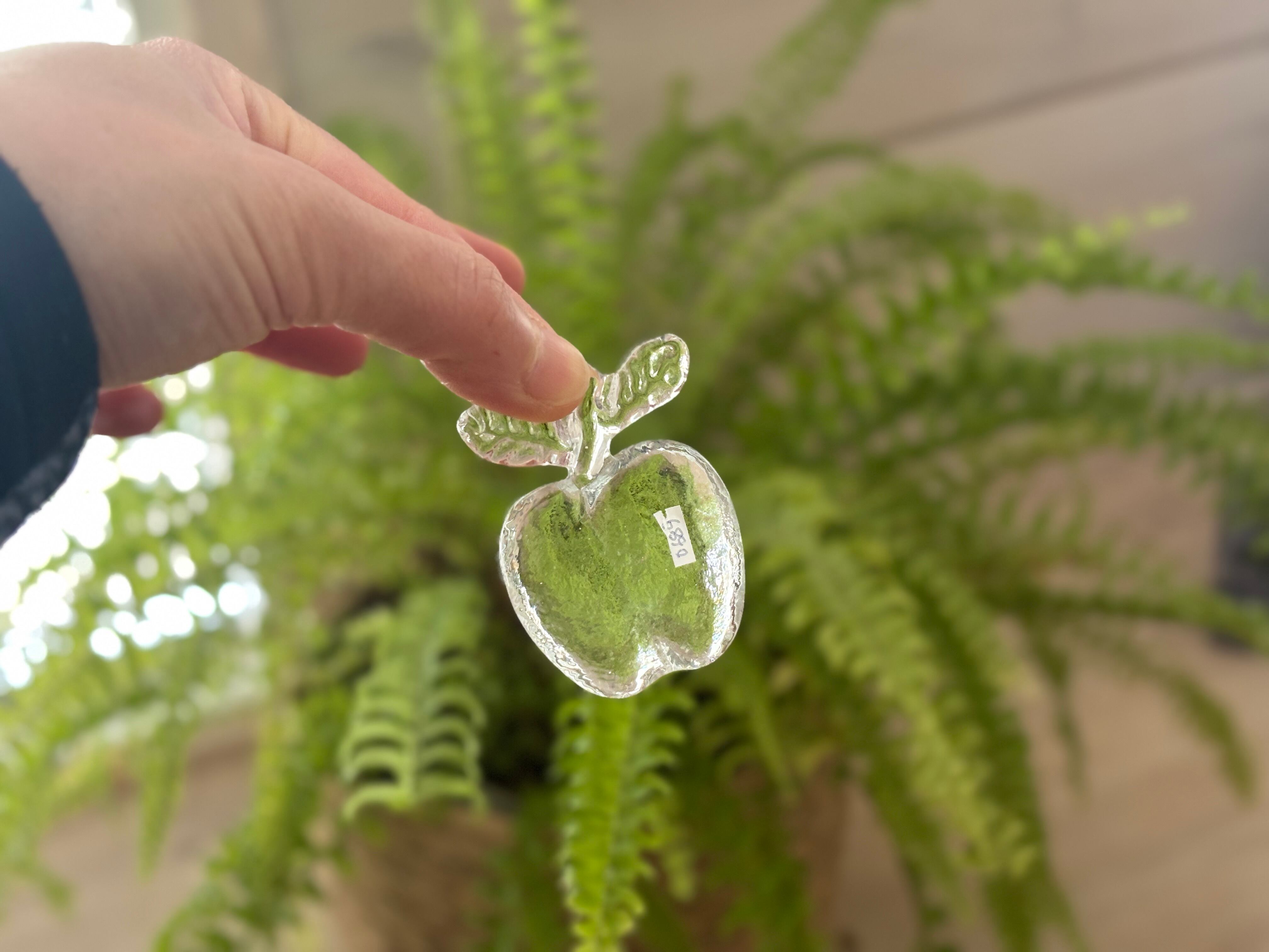 Kosta boda glass ornament apple | コスタ ボダ ガラス オーナメント