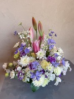 春のお彼岸　お供えアレンジ