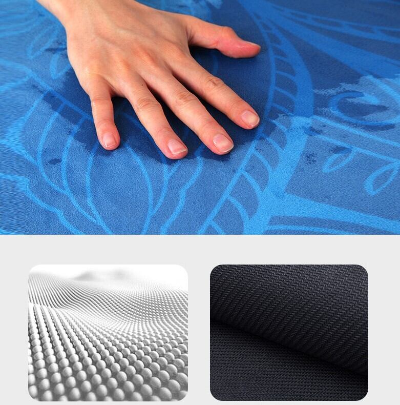 ヨガ マット 曼荼羅 マンダラ ヨガマット 厚手 円形 大判 おしゃれ