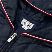adidas GOLF アディダス ゴルフ キルティング 中綿 ジップアップ パーカー ジャケット サイズ M /レディース/ネイビー