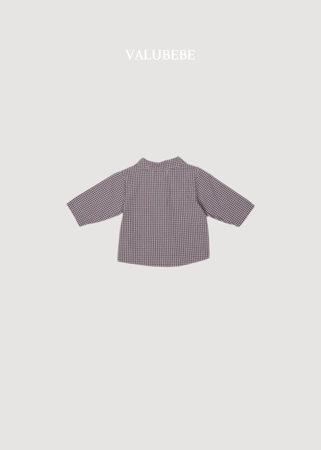 送料無料【予約】/ チェックチェックシャツ / valubebe