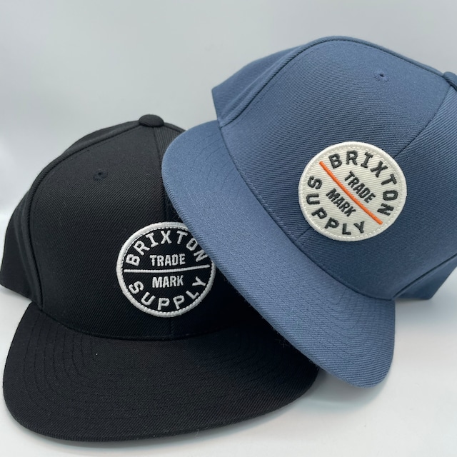 Brixton/ブリクストン　OATHⅢ SNAPBACK ブルー/ブラック