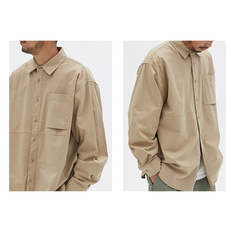 ★LOOSE CASUAL BASIC SHIRT　　23165