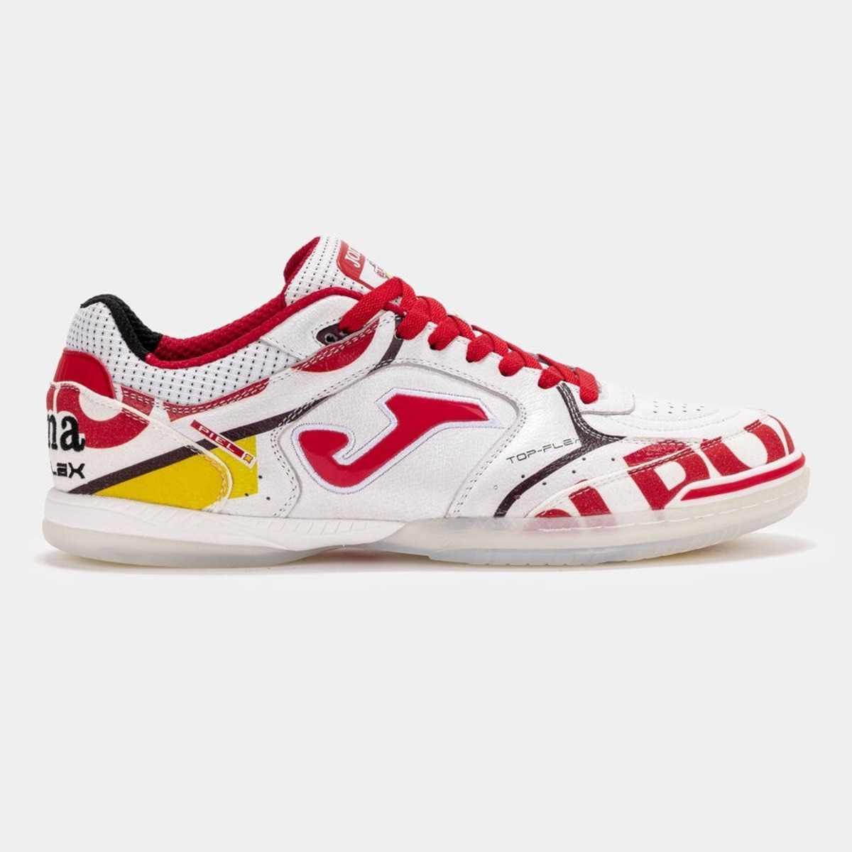joma / TOP FLEX 2662 ELPOZO WHITE RED INDOOR【SPECIAL EDITION 