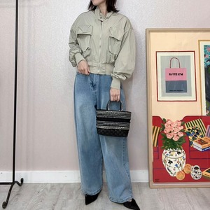 胸ポケットスタンドブルゾン　23000円